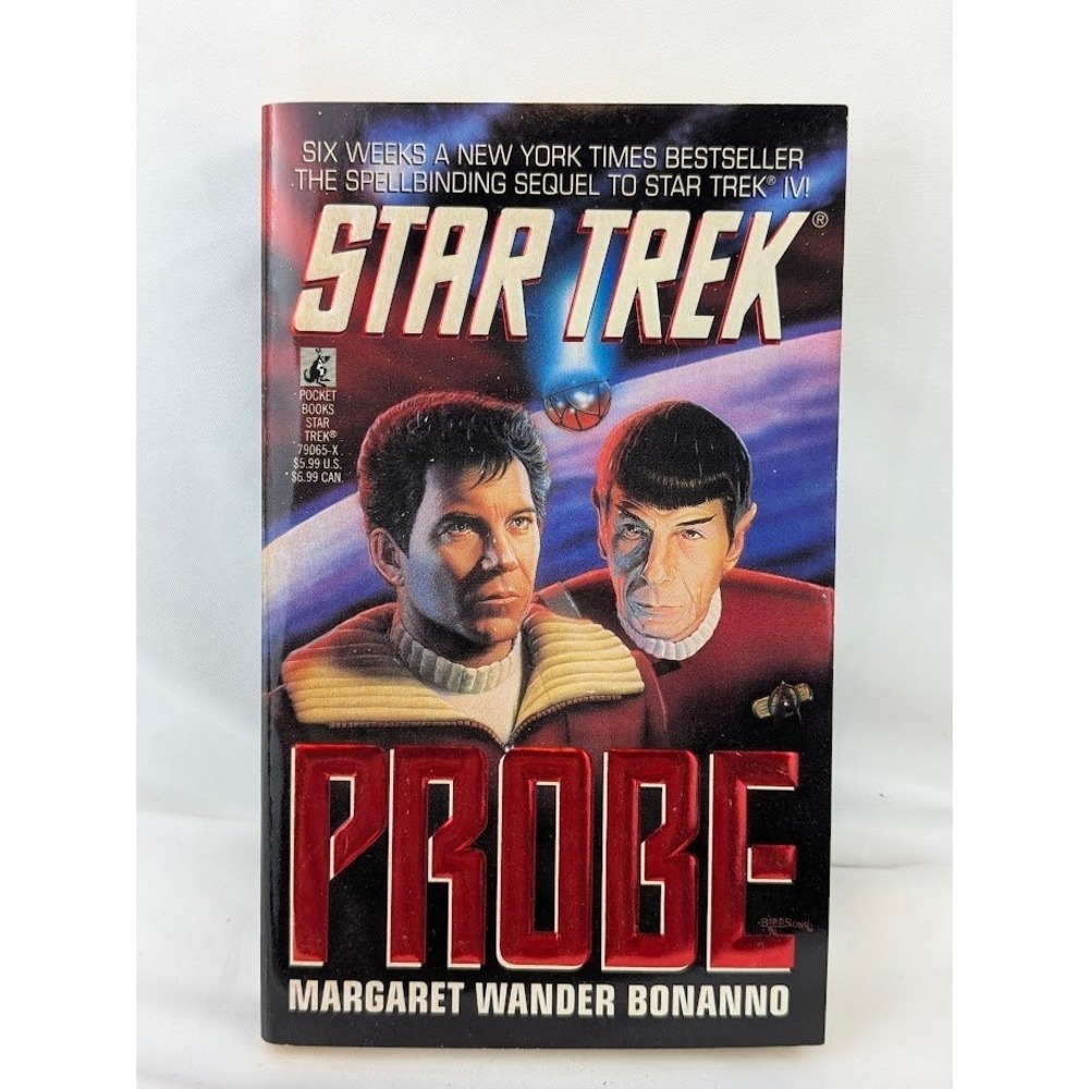 Pocket Books Star Trek Mass Market Paperback Star Trek Probe Sci-Fi 1993